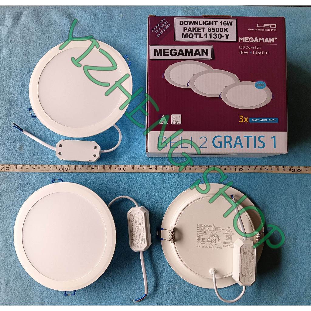 DOWNLIGHT 16W IB PAKET MEGAMAN