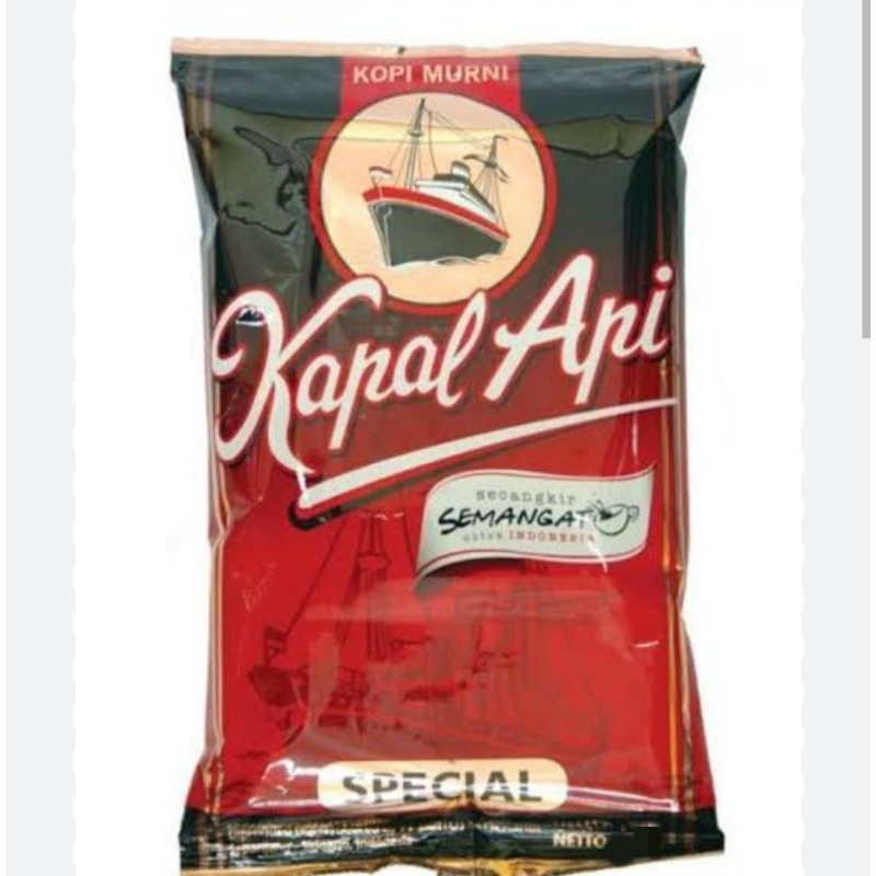 

kopi kapal api spesial min isi 10 sachet