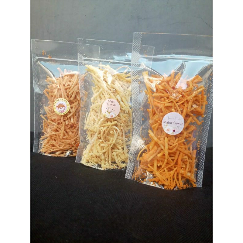 

Keripik Pangsit | Stik Keripik | Snack Aneka Rasa | Cemilan Gurih | 100gr