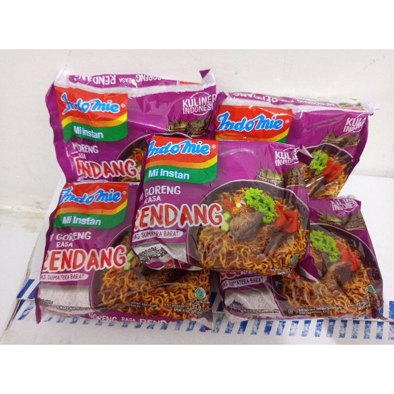 

indomie mie goreng rasa rendang