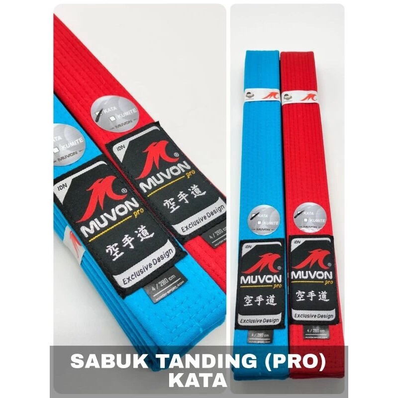 Sabuk Tanding Muvon Pro Kata AKA AO