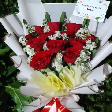 BUNGA BUCKET MURAH BOGOR wisuda/ULANG TAHUN/WISUDA/VALENTINE/BOGOR