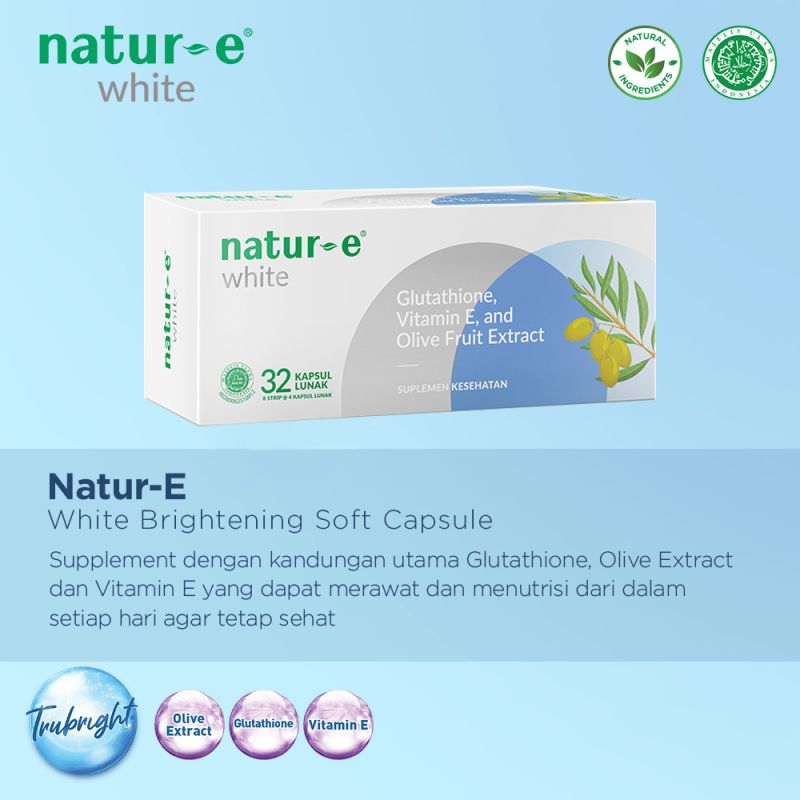 natur e white 32 kapsul