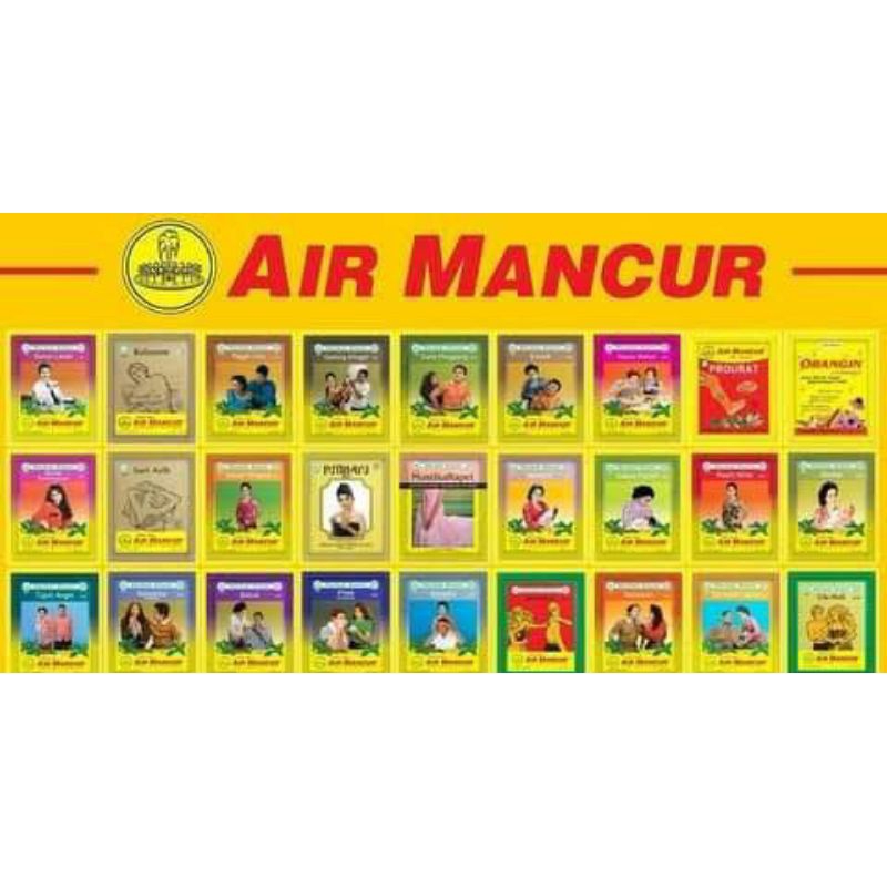 

Berbagai Jamu Air Mancur 1 Pack Isi 10 Sachet