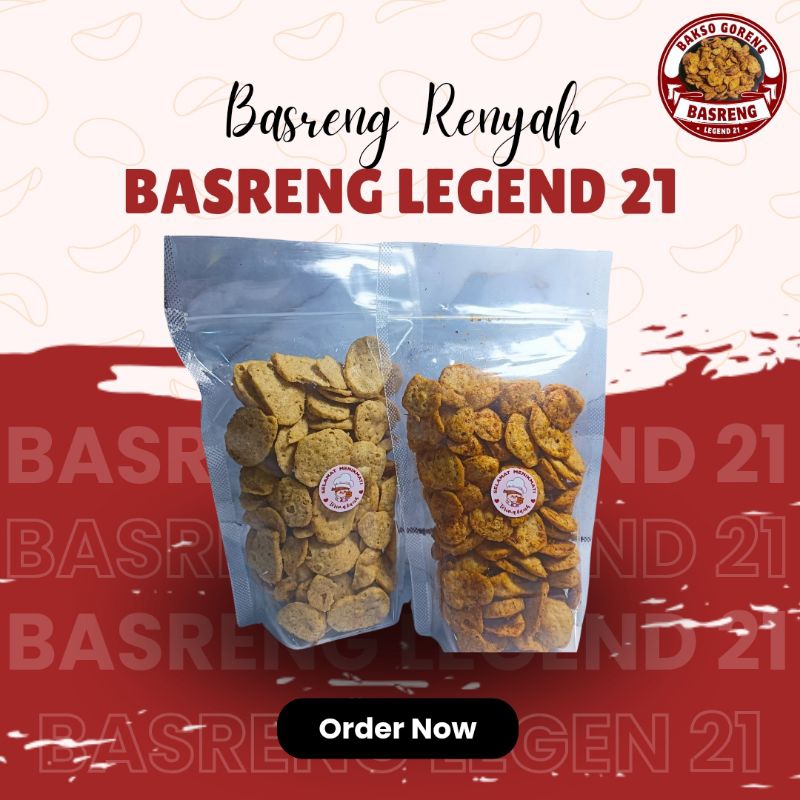 

Cemilan Basreng Enak Renyah Basreng Legend 21 Basreng Original dan Basreng Pedas