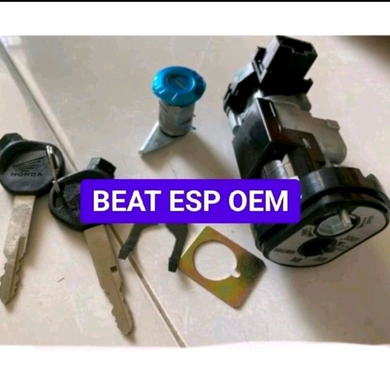 KUNCI MOTOR / KUNCI KONTAK SET ASSY BEAT ESP OEM