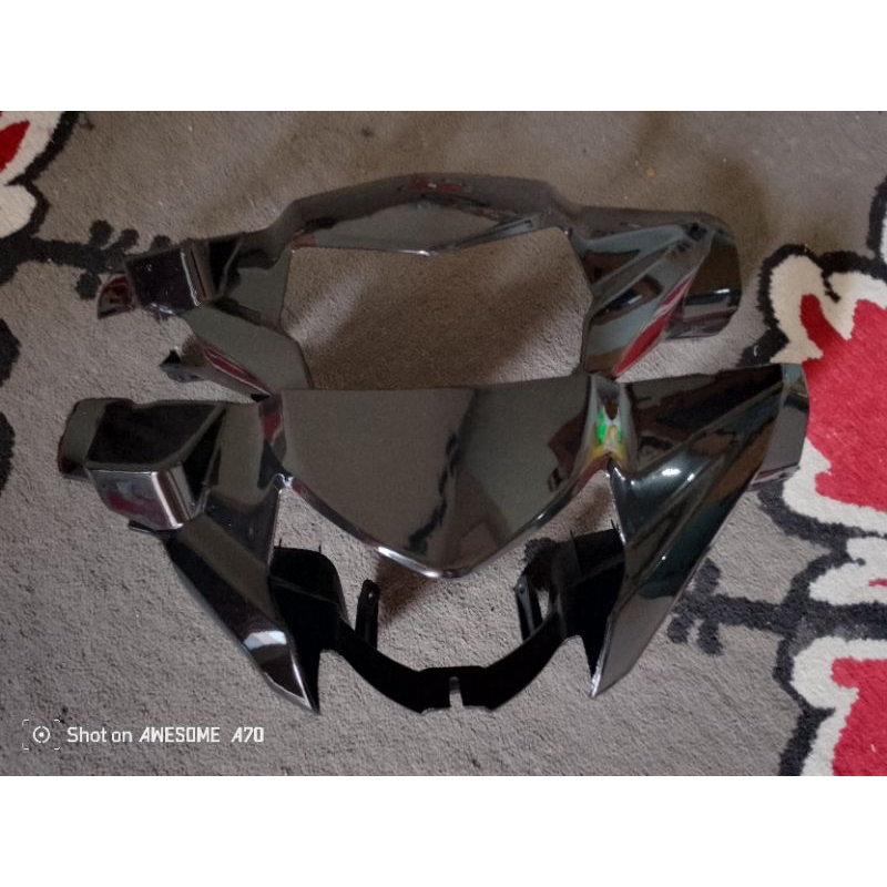 batok yamaha vega zr warna hitam mengkilap.mirip orisinil