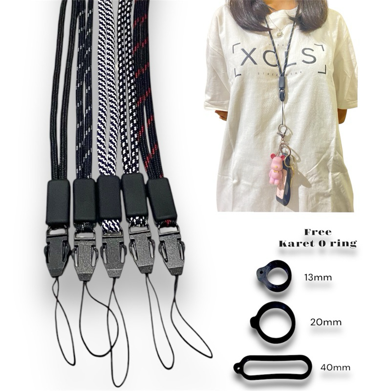 

Tali Lanyard Motif Pengait Tali ,Bisa Untuk Gantungan Hp ,Gantungan Kunci Dll Multifungsi