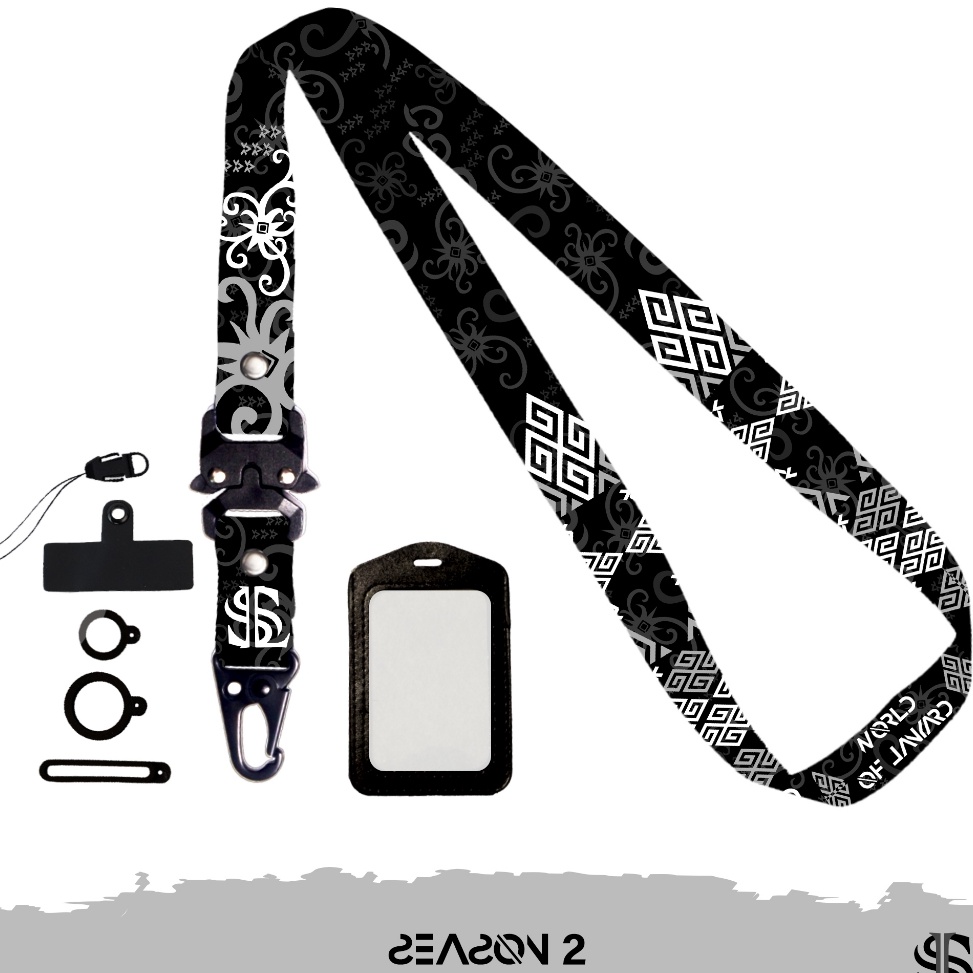 

Baru Spesial Sumber Lanyard Tali Id Card Batik Series Batik V1 2cm