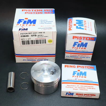 PISTON KIT FIM IZUMI MIO XXB PEN15 DIAMETER 57MM S/D 59MM FIM48