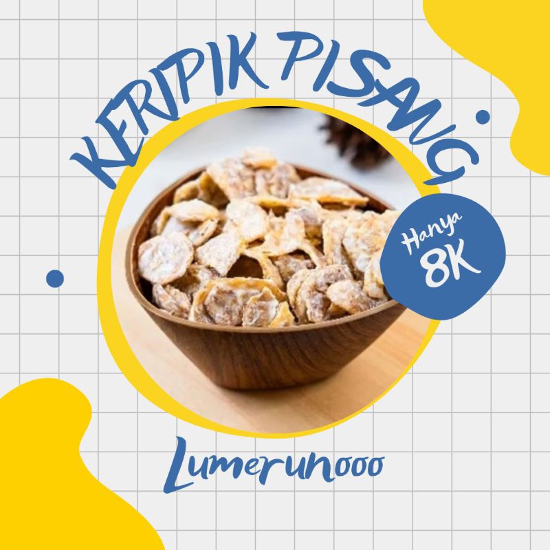 

KERIPIK PISANG TIRAMISU LUMER 100gram