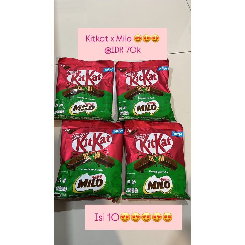 

KitKat x Milo Import Malaysia Kuala Lumpur