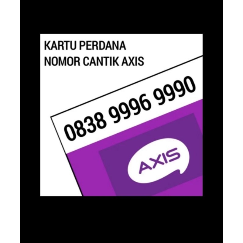 Nomor Cantik AXIS Kartu Perdana AXIS jaringan 4G