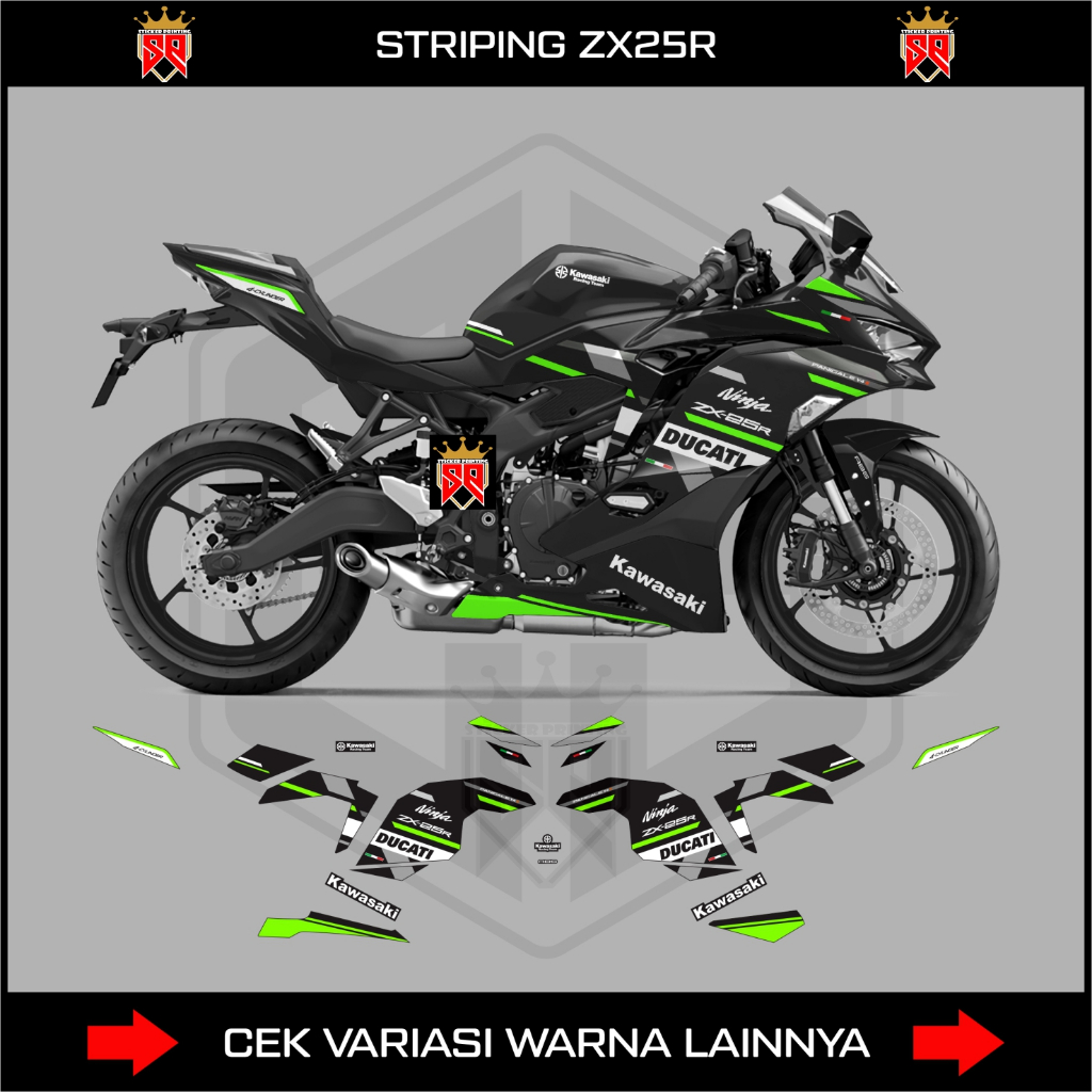 STRIPING NINJA ZX25R / DECAL STICKER KAWASKI NINJA ZX 25R