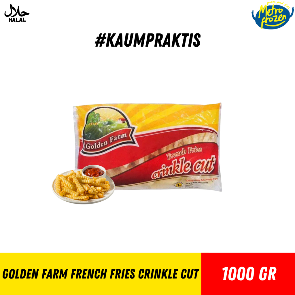 

Golden Fram French Fries Crinkle Cut 1kg