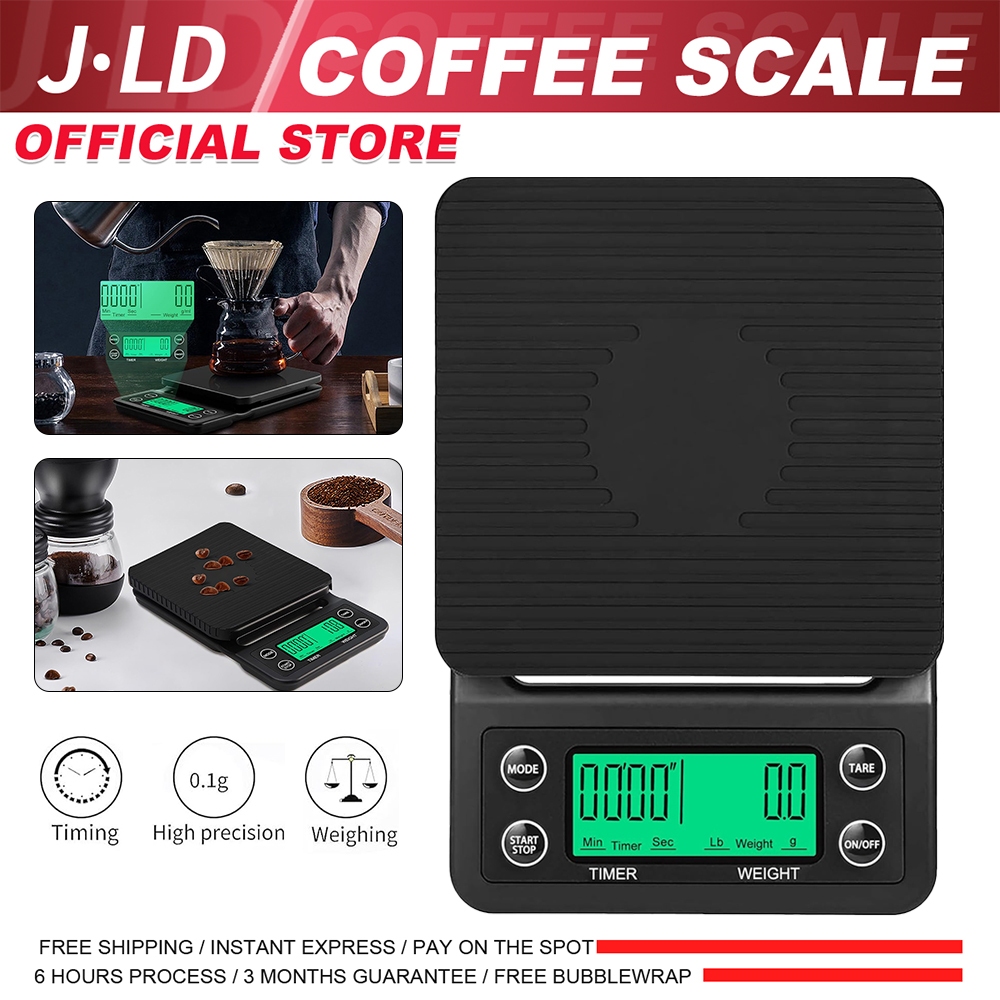 JLD Timbangan Kopi Digital Coffee Scale 5KG / 0.1g Mini Kitchen Scale Kitchenware