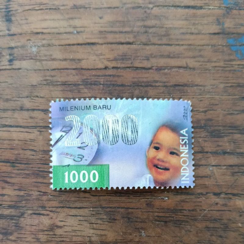 

perangko tahun 2000 milenium baru(B06)