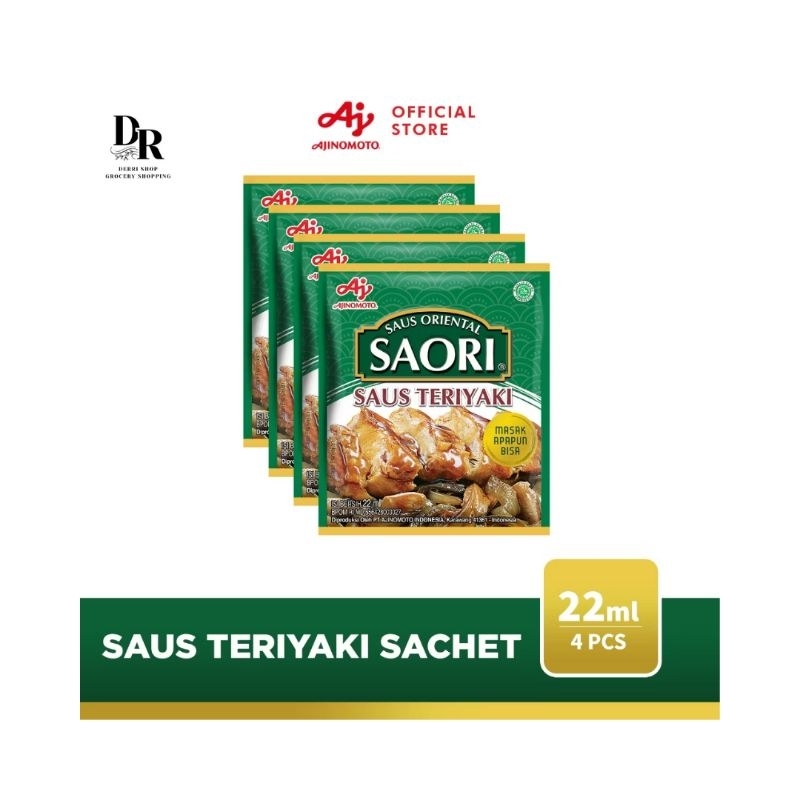 

Saus Teriyaki Oriental Sachet 22ml (4pcs)