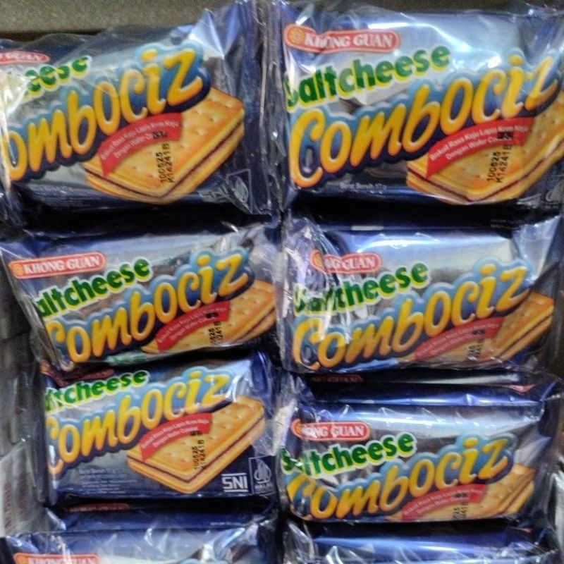 

saltcheese combociz khong guan 1pak isi 10pcs