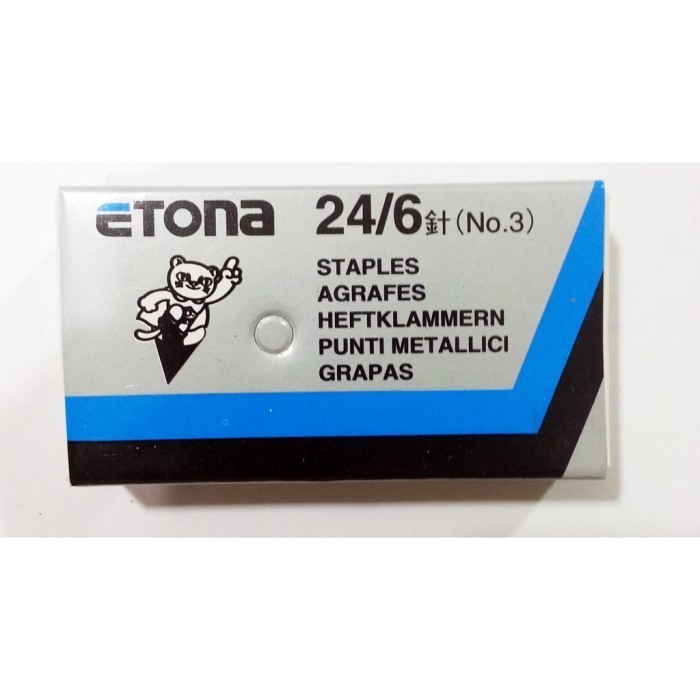 

isi stapler etona hd-50 perpack / staples besar / staples no.3-1m / isi stapler / staples etona no.3