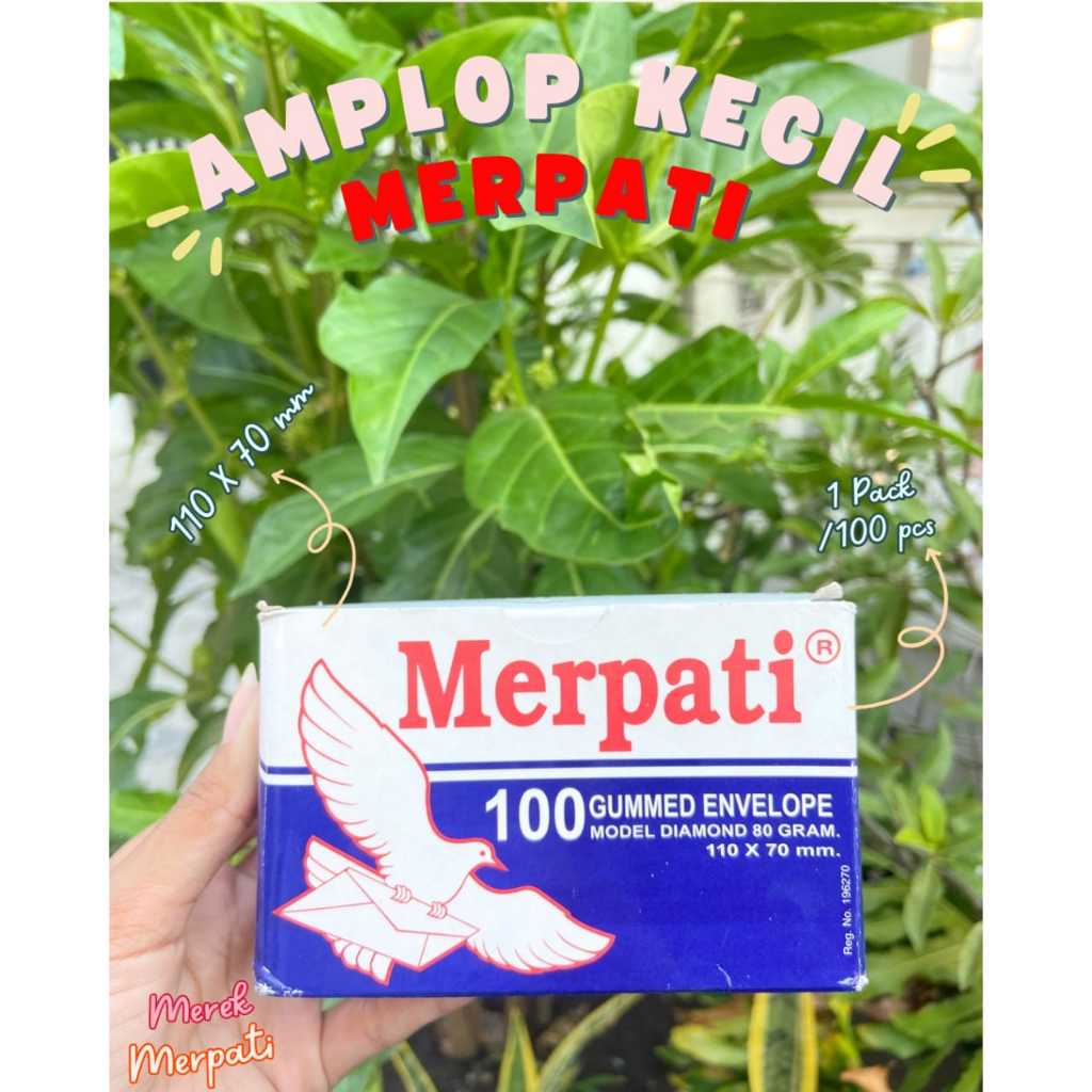 

Amplop Kecil Putih Isi 100 Merpati Amplop Kertas Kondangan 110 x 70mm