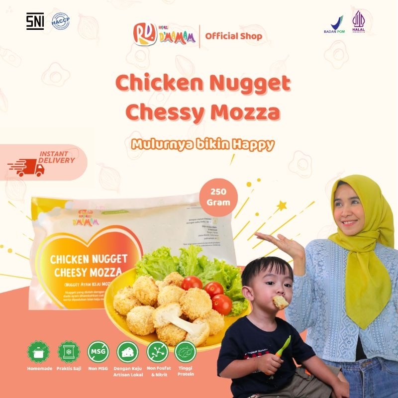 

Chicken Nugget Cheese Mozzarella- D'MAMAM