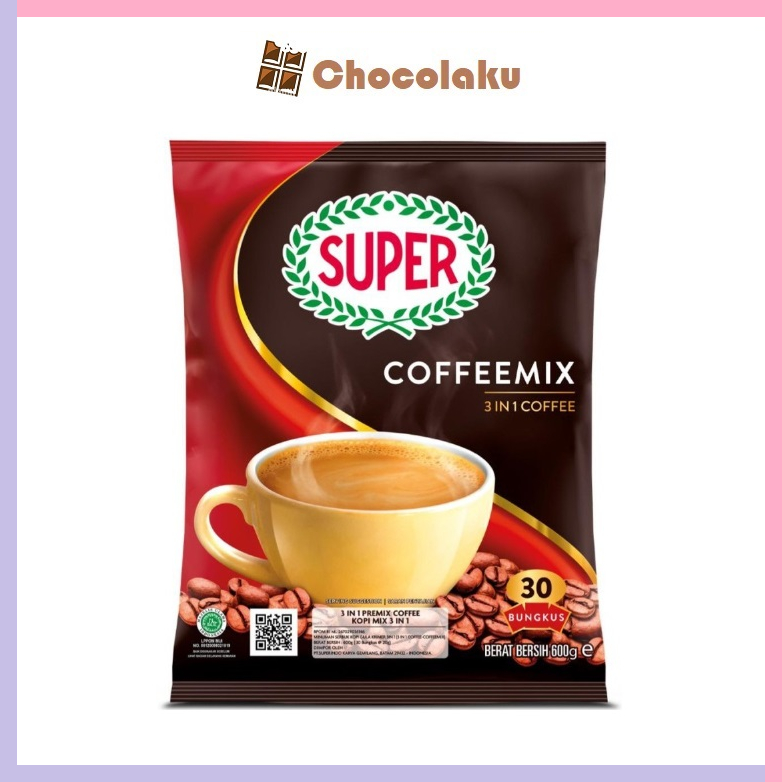 

Exp 05.2026 - Super Coffeemix Coffee Mix Original 3in1 3 in 1 30x18gr - Import MALAYSIA