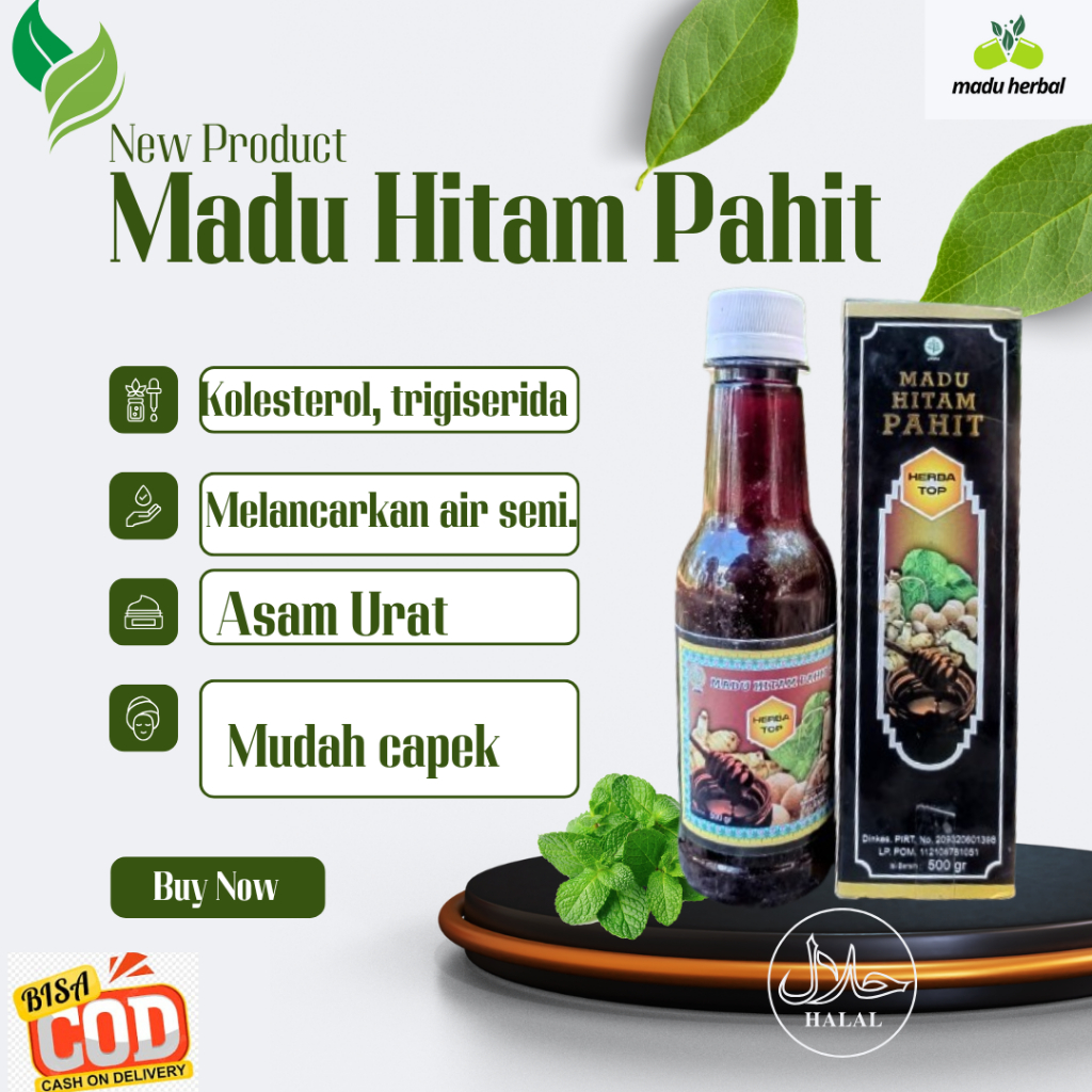 

Madu Hitam Pahit Melancarkan Metabolisme Tubuh asam Urat Diabetes