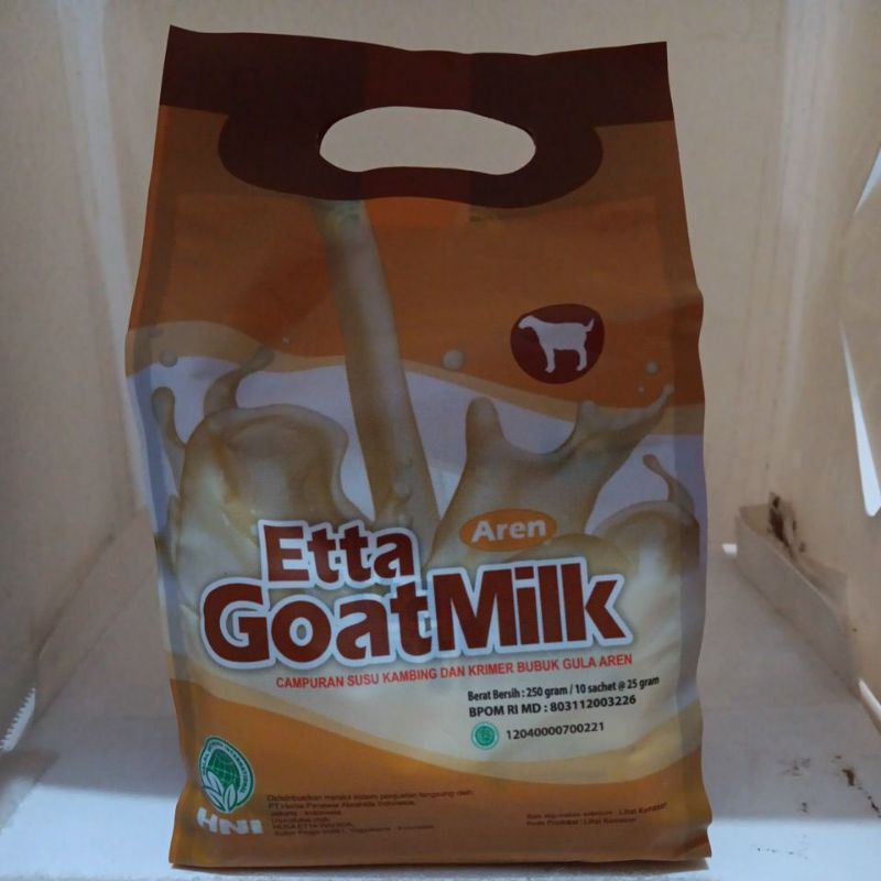

Etta Goat Milk EGM Aren Hni - Isi 10 Sachet