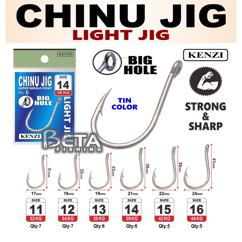 MATA KAIL KENZI CHINU JIG LIGHT JIG