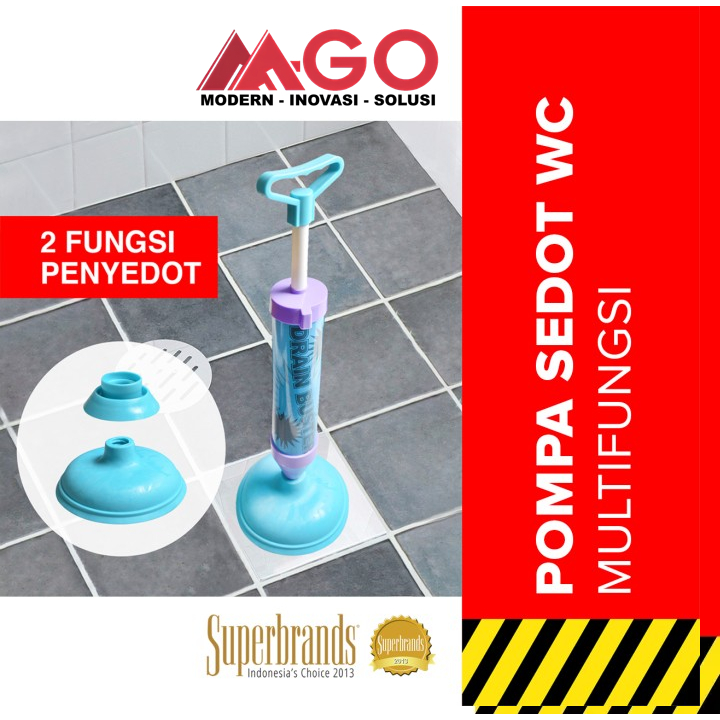 Pompa Sedot WC Multifungsi / Drain Buster Anti Sumbat KENMASTER