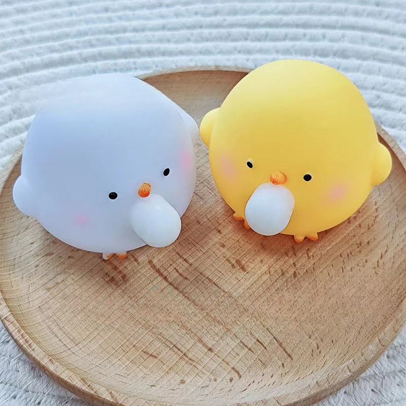 

Mainan anak squishy penghilang stress motif anak ayam gelembung