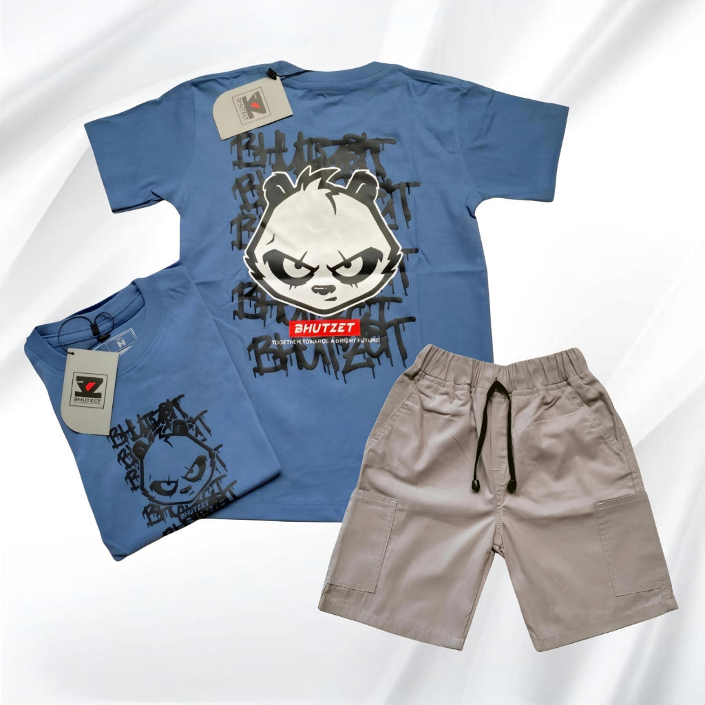 NRA Kaos Anak Setelan Distro/Chino / Setelan Baju Anak Laki Laki / Baju Anak Laki Laki