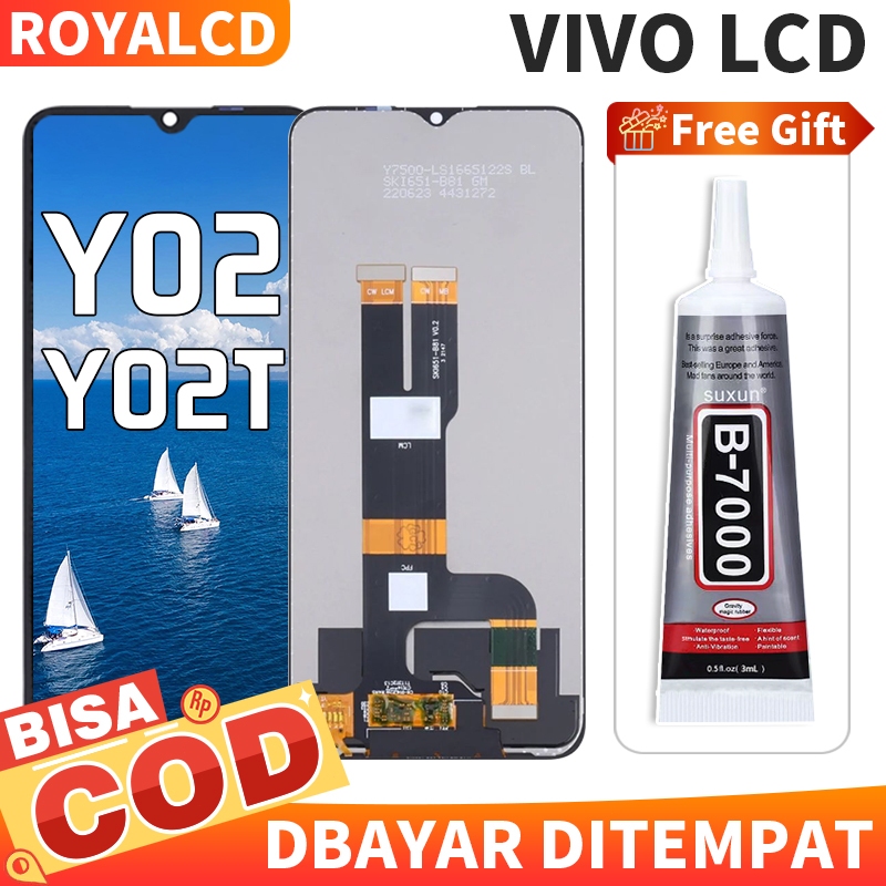 LCD VIVO Y02 / Y02T / Y02A / Y11 (2023) Original COMPLETE Fullset layar hp Touch screen