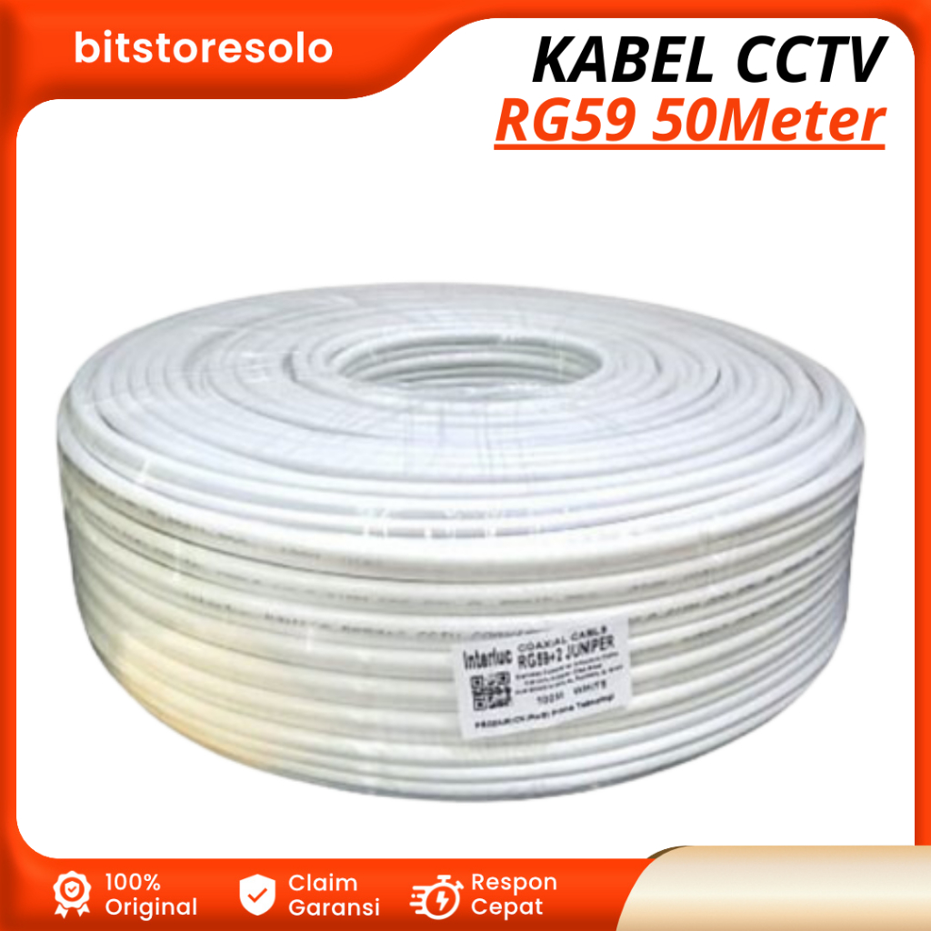 Kabel CCTV RG59 50 Meter