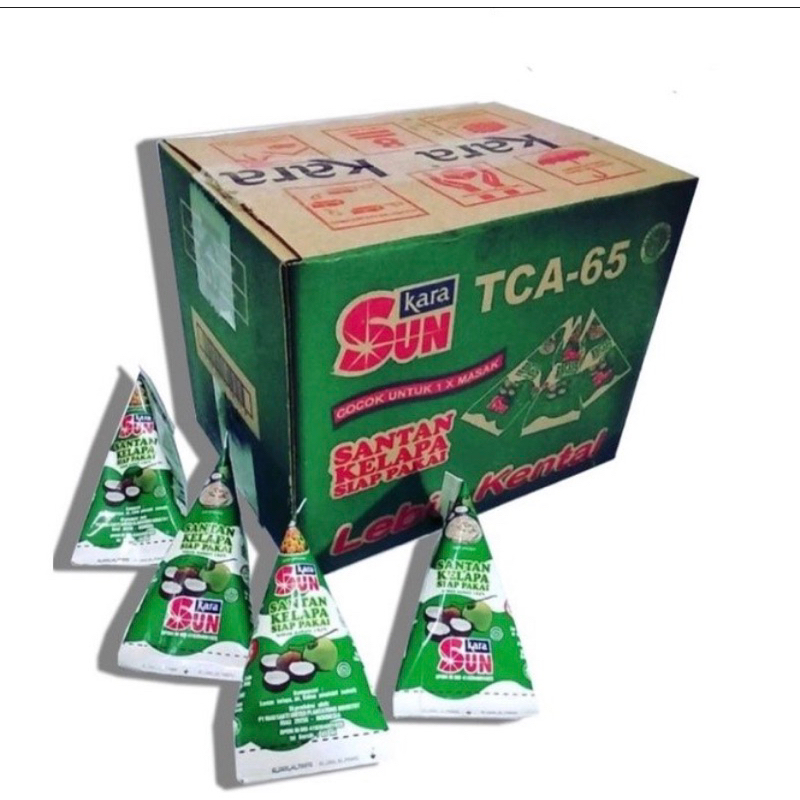 

Sun Kara Santan Kelapa 65ml [1 Dus/36 pcs]