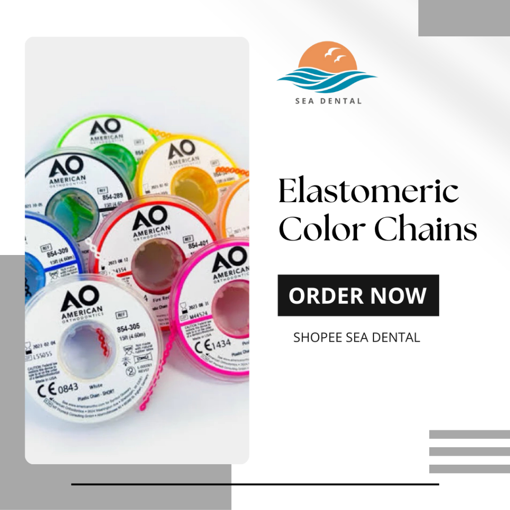 Elastomeric Color Chains (Power Chain Roll)