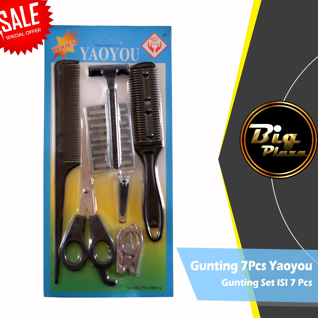 

Gunting 7Pcs Yaoyou - Gunting Set ISI 7 Pcs 0557