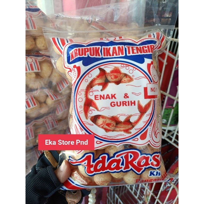 

KRUPUK IKAN TENGIRI JUMBO 120gr OLEH OLEH PANGANDARAN - MAKANAN RINGAN - SNACK PANGANDARAN - CEMILAN ENAK - SEAFOOD KERING - SNACK SEAFOOD - KERUPUK IKAN - JAJANAN ENAK - kerupuk ikan tengiri suka rasa pangandaran