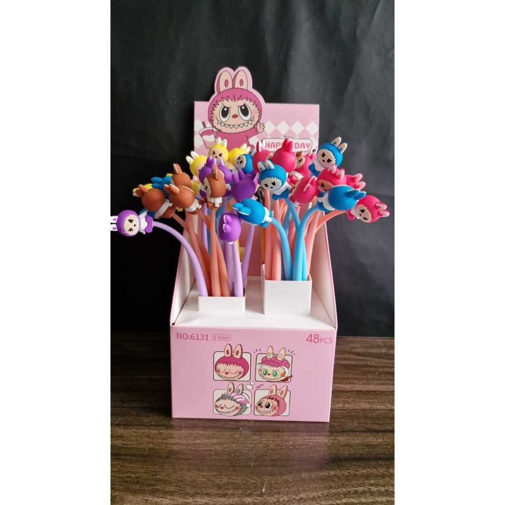 

(4PCS) Pen Gel Lambai / Inul / Goyang motif Anak-anak