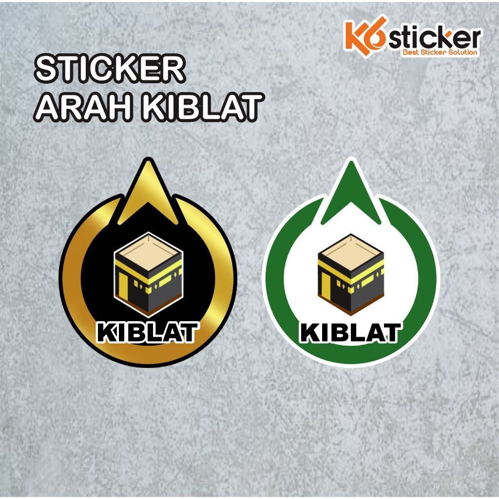 

STIKER PETUNJUK ARAH KIBLAT CUTTING