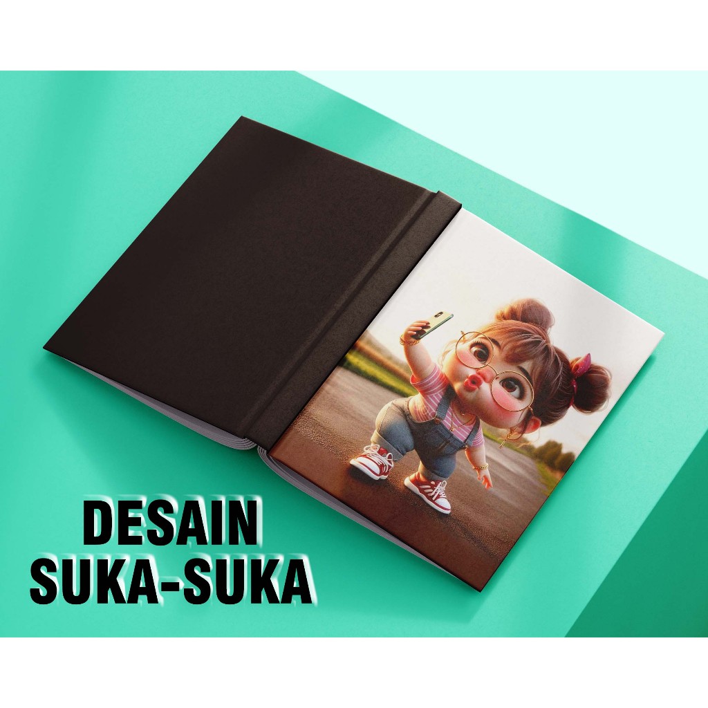 

NOTEBOOK A5 | KHUSUS ISI 50 LEMBAR | CUSTOM DESAIN