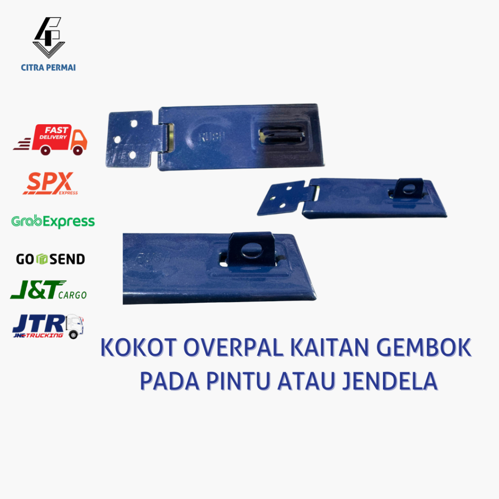KOKOT OVERPAL KAITAN GEMBOK PINTU/JENDELA / SLOT GEMBOK