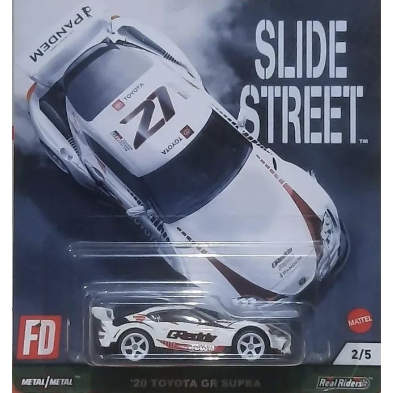 Hotwheels Premium - Slide Street - Toyota Supra