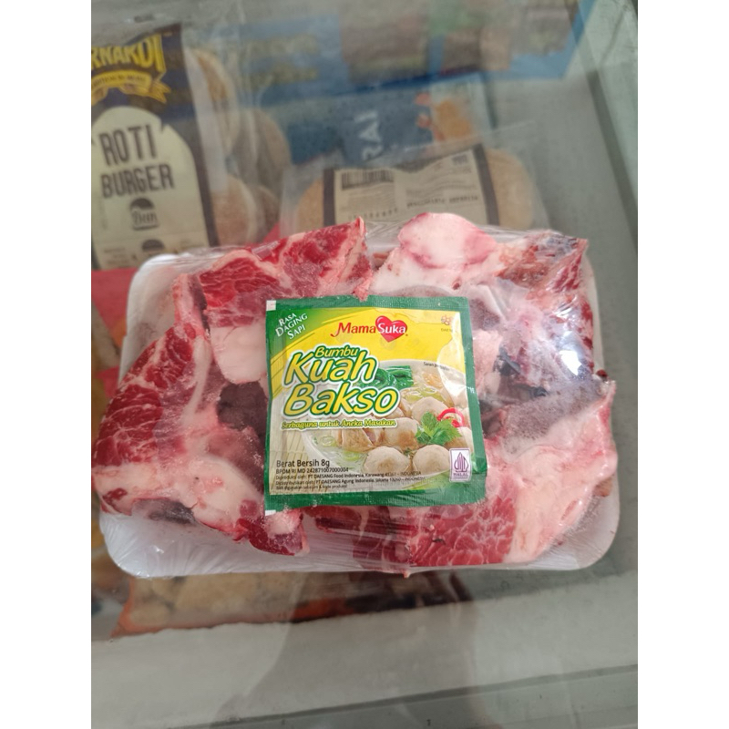 Tulang Iga Sapi Sop 1 kg + bumbu bakso