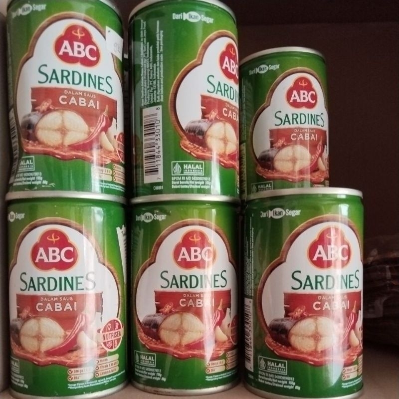 

Sarden Ikan ABC 155gr