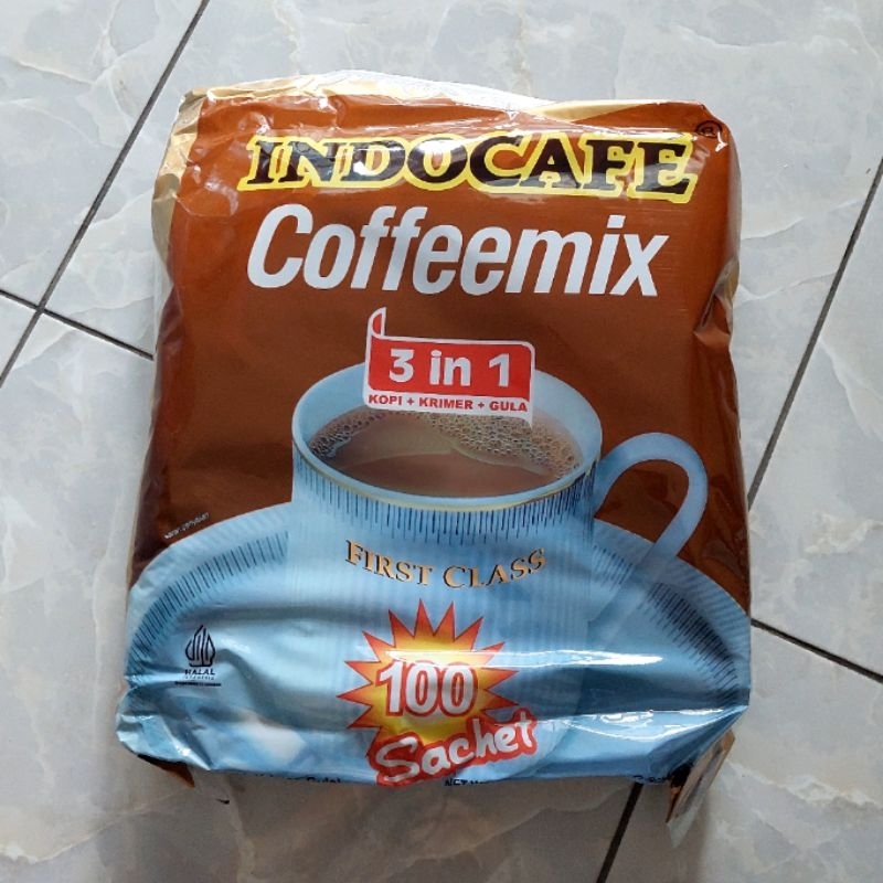 

Indocafe coffeemix 3in1 (10 renteng x 10 sachet)