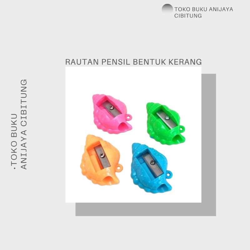 

RAUTAN PENSIL BENTUK KERANG