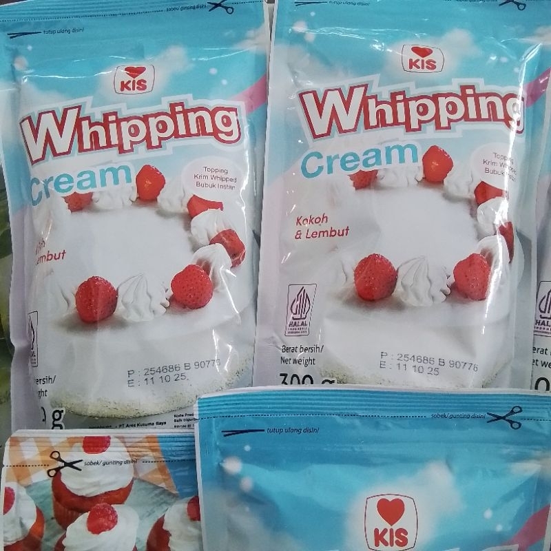 

Kis Whipping Cream Bubuk Instant 300gr