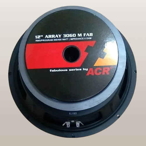 SPEAKER ACR 12" FABULOUS 3060 ACR 12 INCH / SPEAKER ACR FABULOUS 12 INCH FABULOUS 3060 M ACR ARRAY M